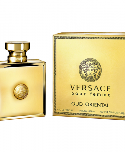 Versace Oud Oriental Pour Femme mang thiết kế phủ vàng sang trọng